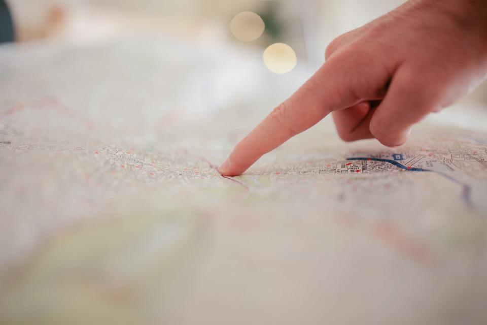 Map Finger